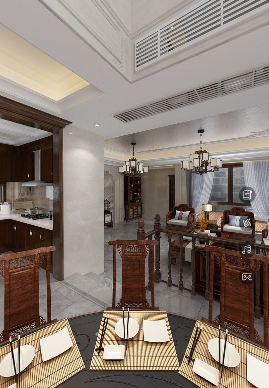 联排别墅欧式风格餐厅空间设计 线象空间之禧上装饰全（图ZMzA3MjY1OTQw） - 家装设计 - 站酷设计师商业设计李俊杰原创素材 - 站酷ZCOOL