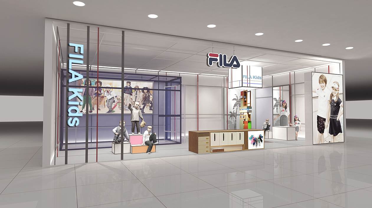 安踏旗下fila童装概念店