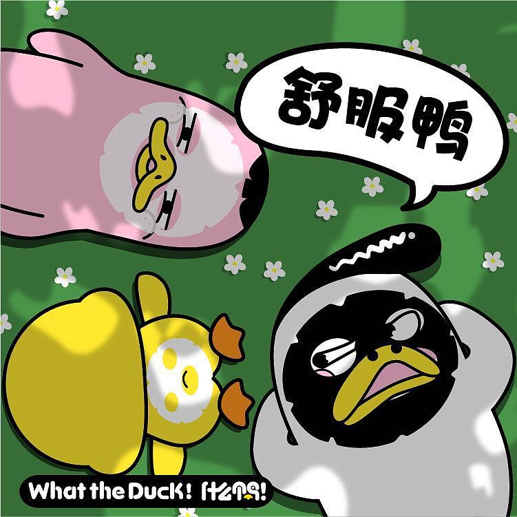W.T.Duck什么鸭插画