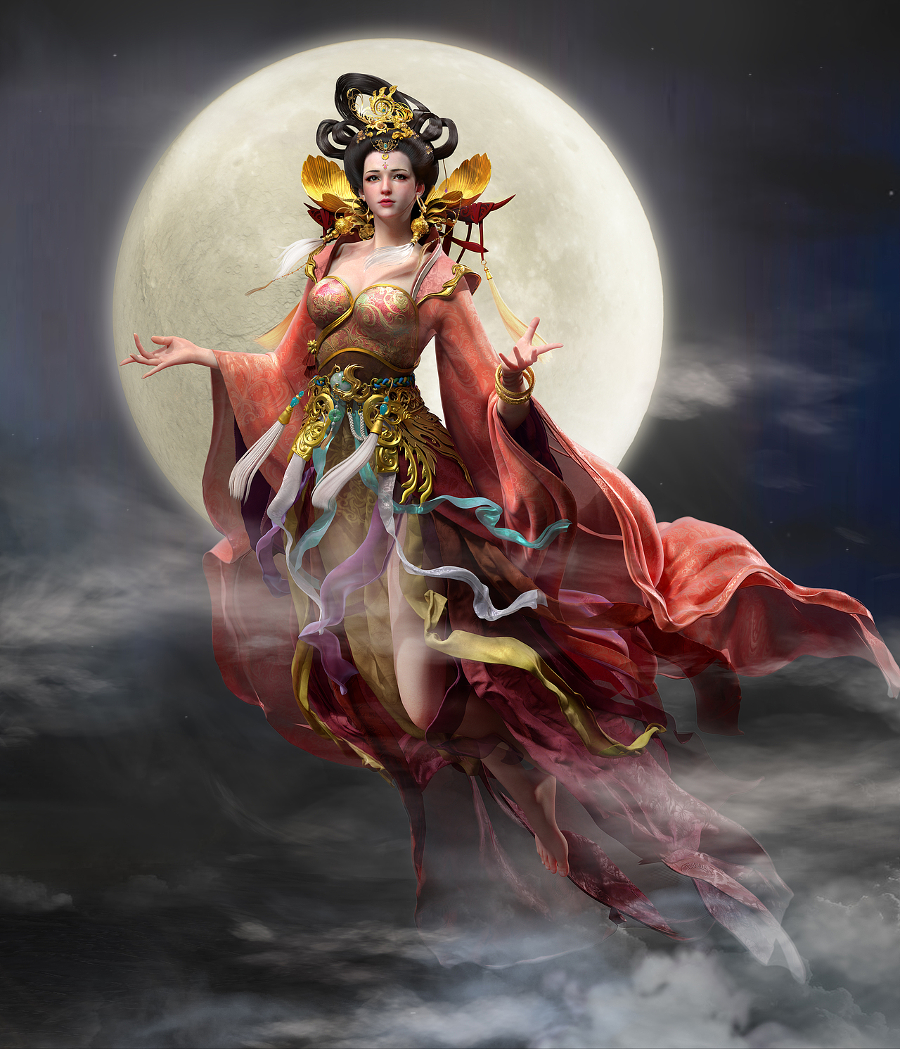 飞升（图ZMTMwNDI5MzA4） - 人物/生物 - 站酷设计师莎士比亚的故事原创素材 - 站酷ZCOOL