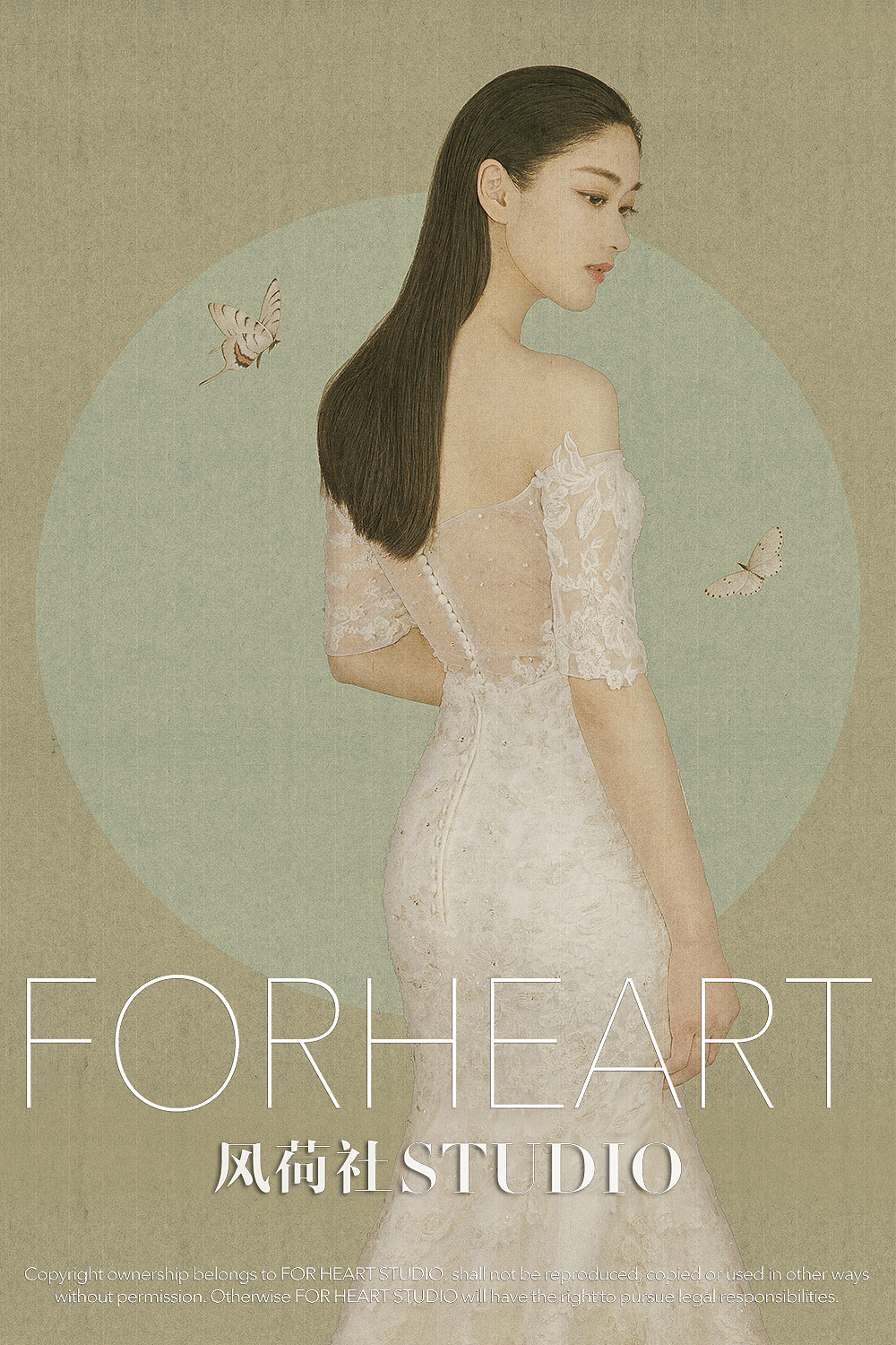 【婚纱工笔写真】旗袍＆婚纱（图ZNjI3OTQyMDg=） - 人像摄影 - 站酷设计师风荷社原创素材 - 站酷ZCOOL