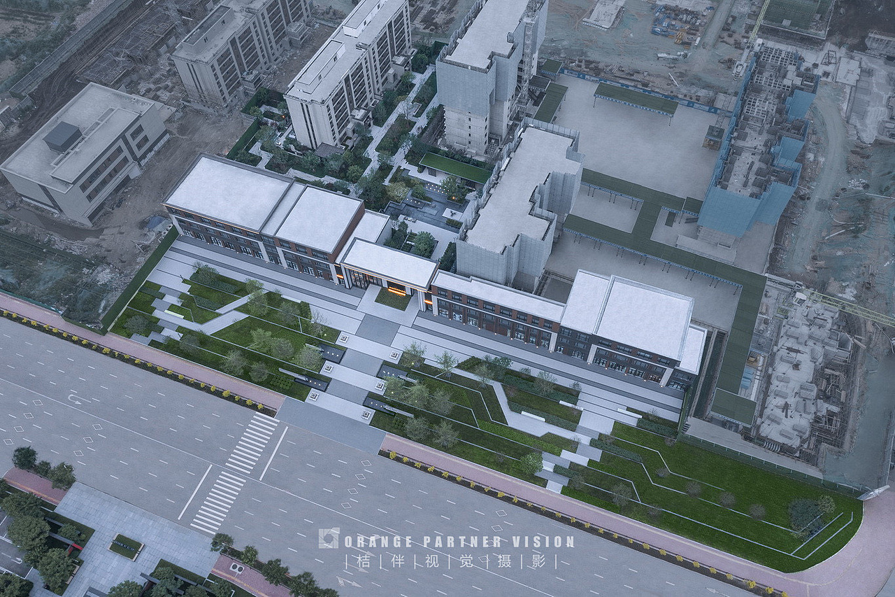 景观摄影：沈阳龙湖·方林 岸芷汀兰示范区/桔伴视觉