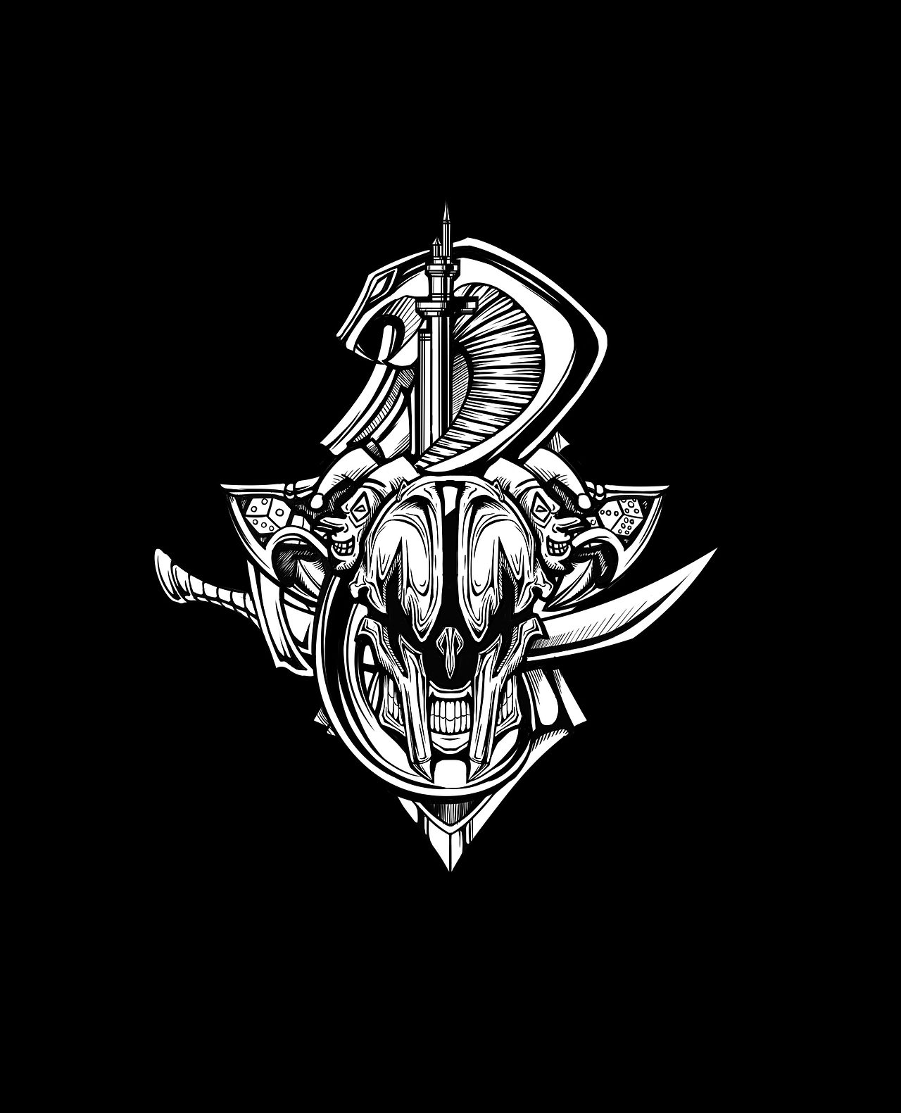 astuljurondo居容台朋克图腾|平面|图案|居容台_原创作品-站酷zcool