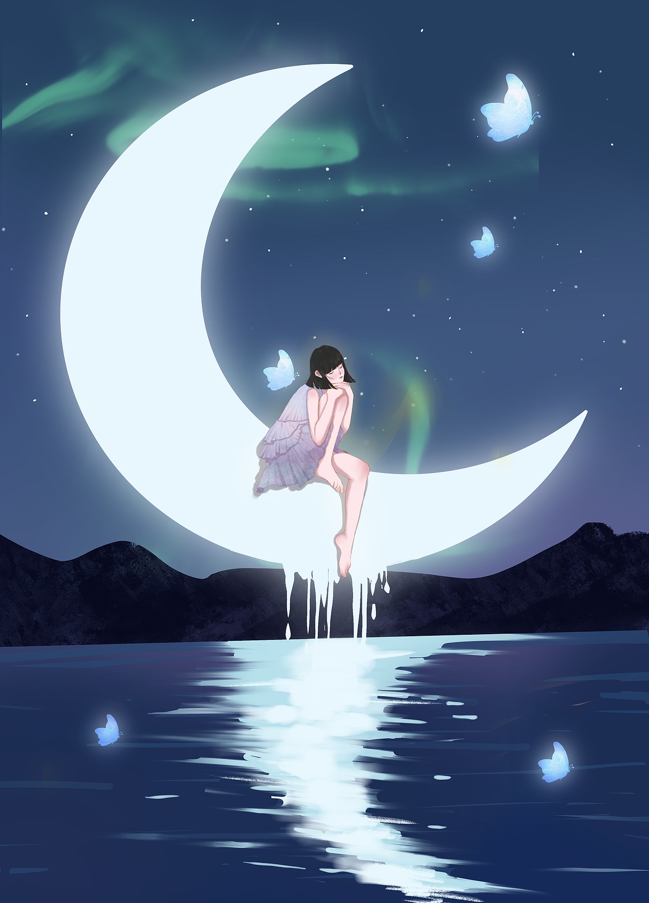 《宇宙迷途》系列插画（图ZMjU0Njc3MjAw） - 商业插画 - 站酷设计师芪栱子原创素材 - 站酷ZCOOL
