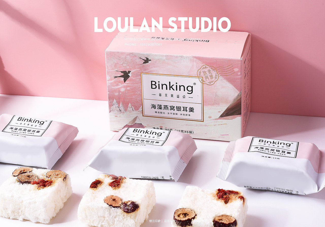 银耳羹新年主题摄影,红色系新年主题+粉色系日常摄影