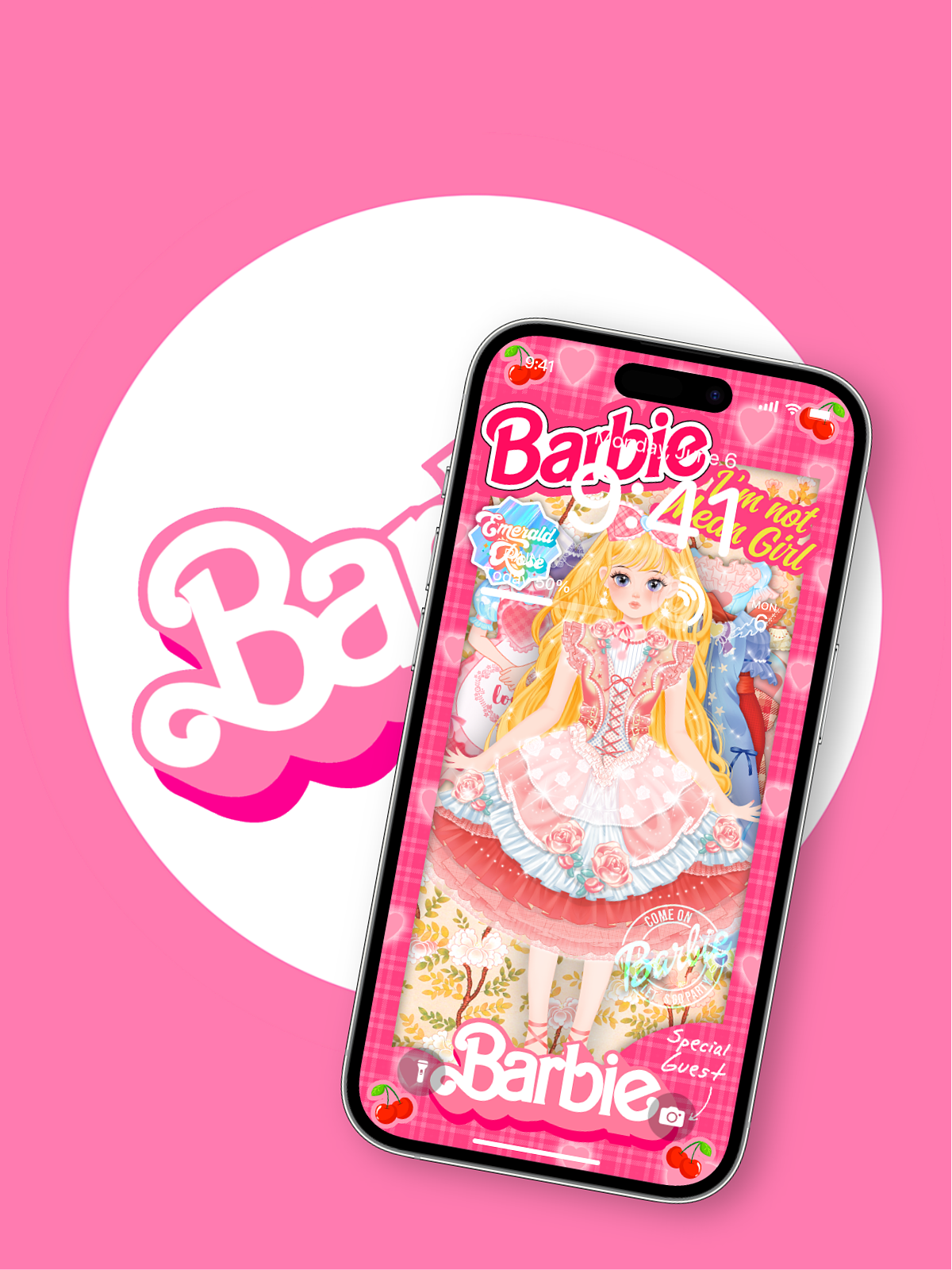 把Barbie 的衣橱装进手机里💕（图ZMzQ3NDI1NjY4） - 商业插画 - 站酷设计师李歆_原创素材 - 站酷ZCOOL