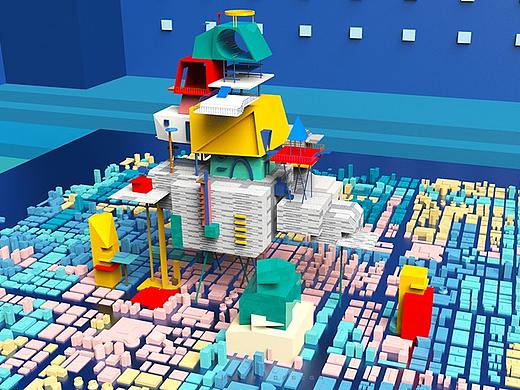 ZH-04镂空【不一样的建筑物】