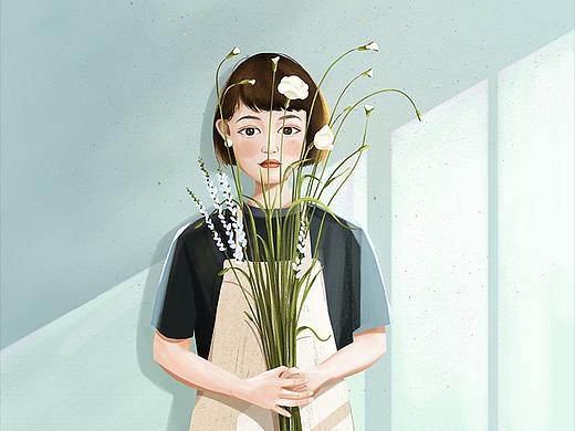 丧丧的花匠