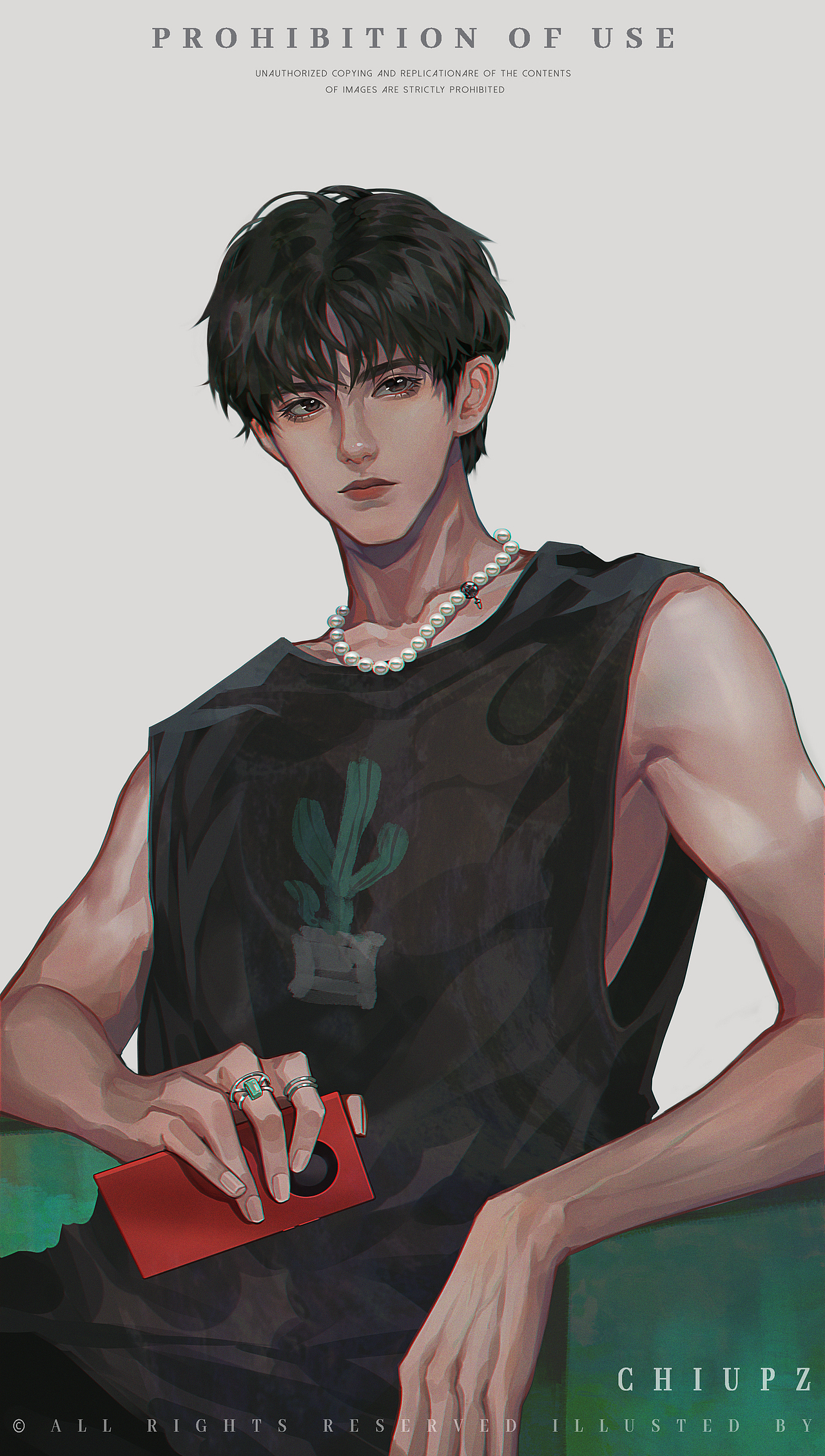 黑皮和珍珠绝配