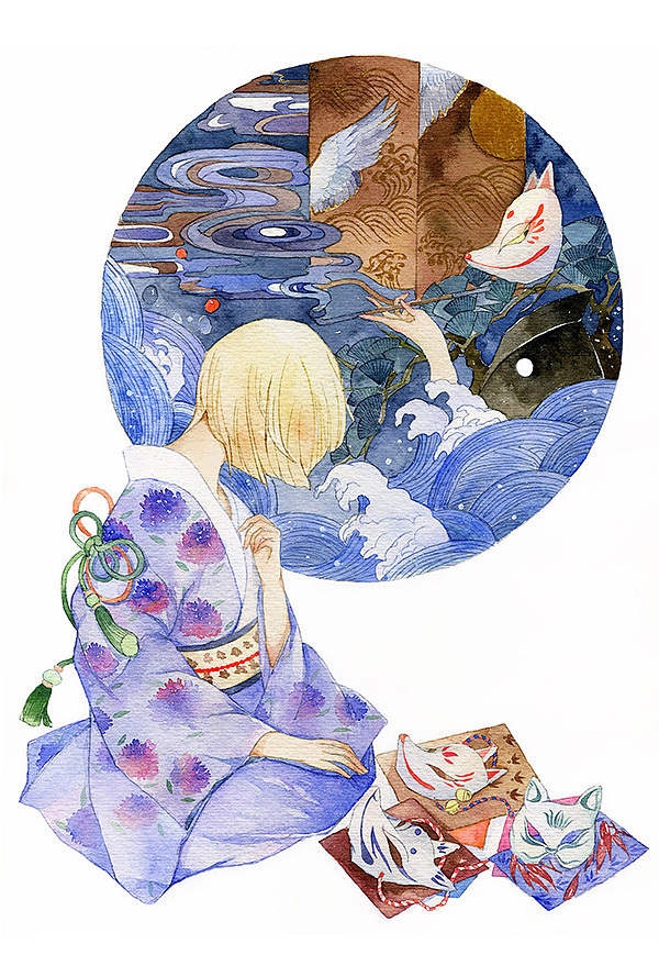 水彩森活绘-2017 水彩作品总结（图ZOTcyMjM2MzI=） - 创作习作 - 站酷设计师浮岛鲸原创素材 - 站酷ZCOOL