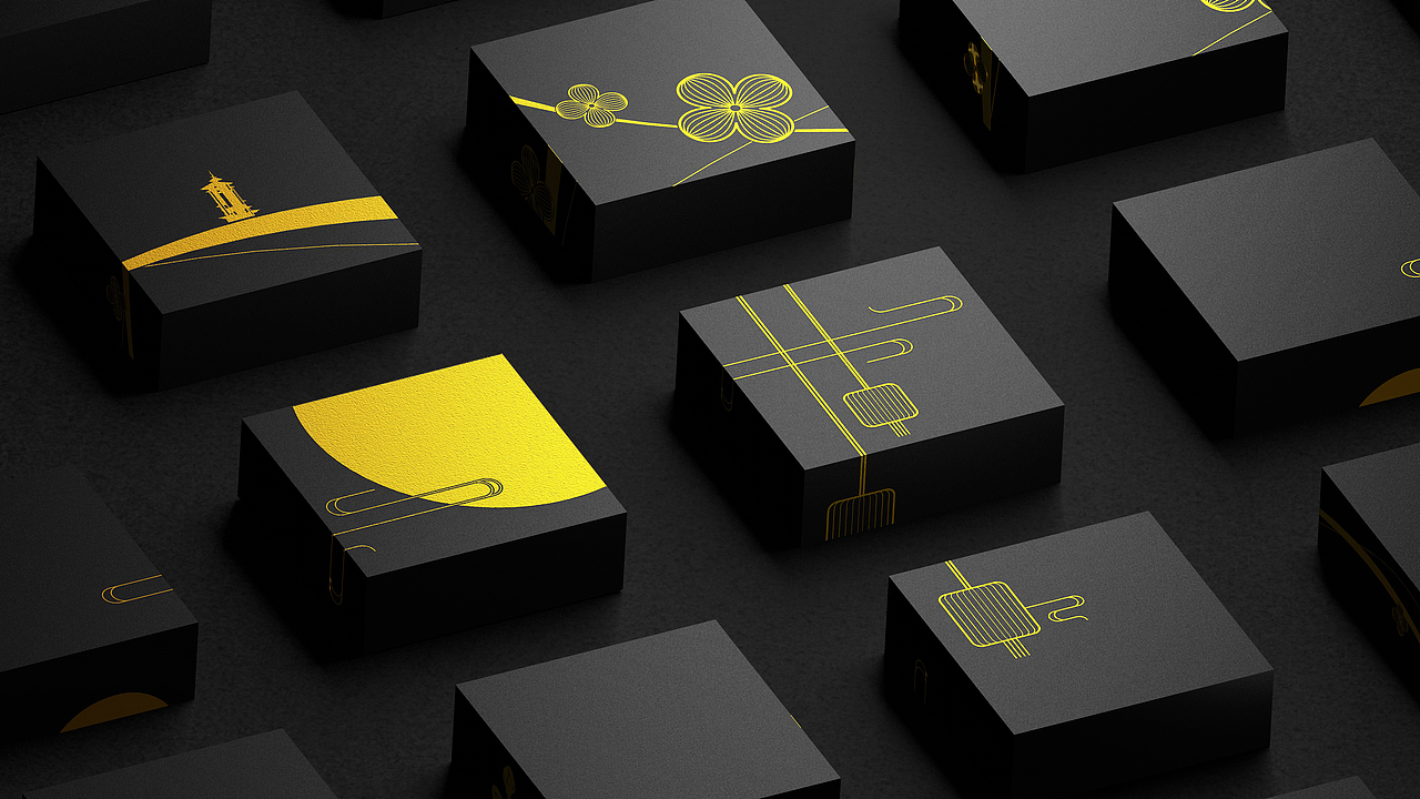 地产公司中秋礼盒设计