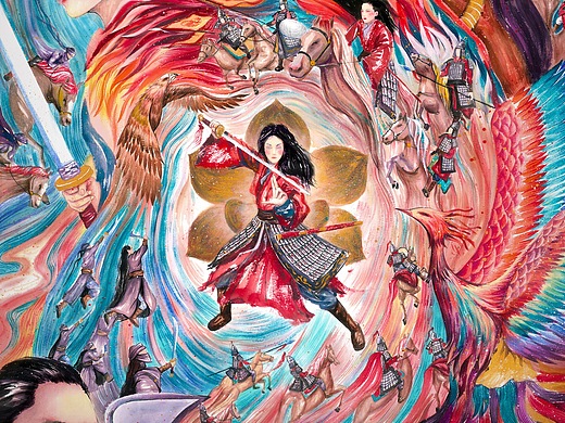 花木兰～中国风海报