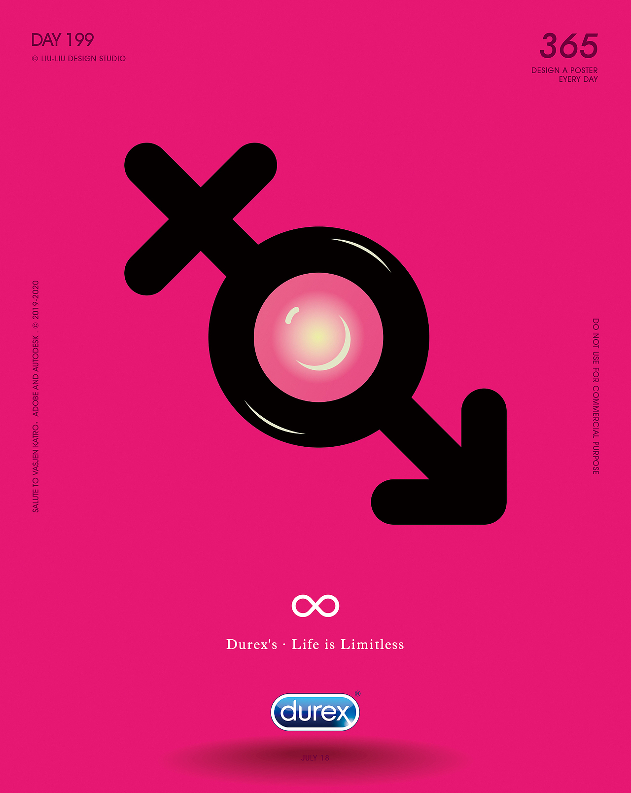 DAY 198 2019.7.18 365原创创意海报