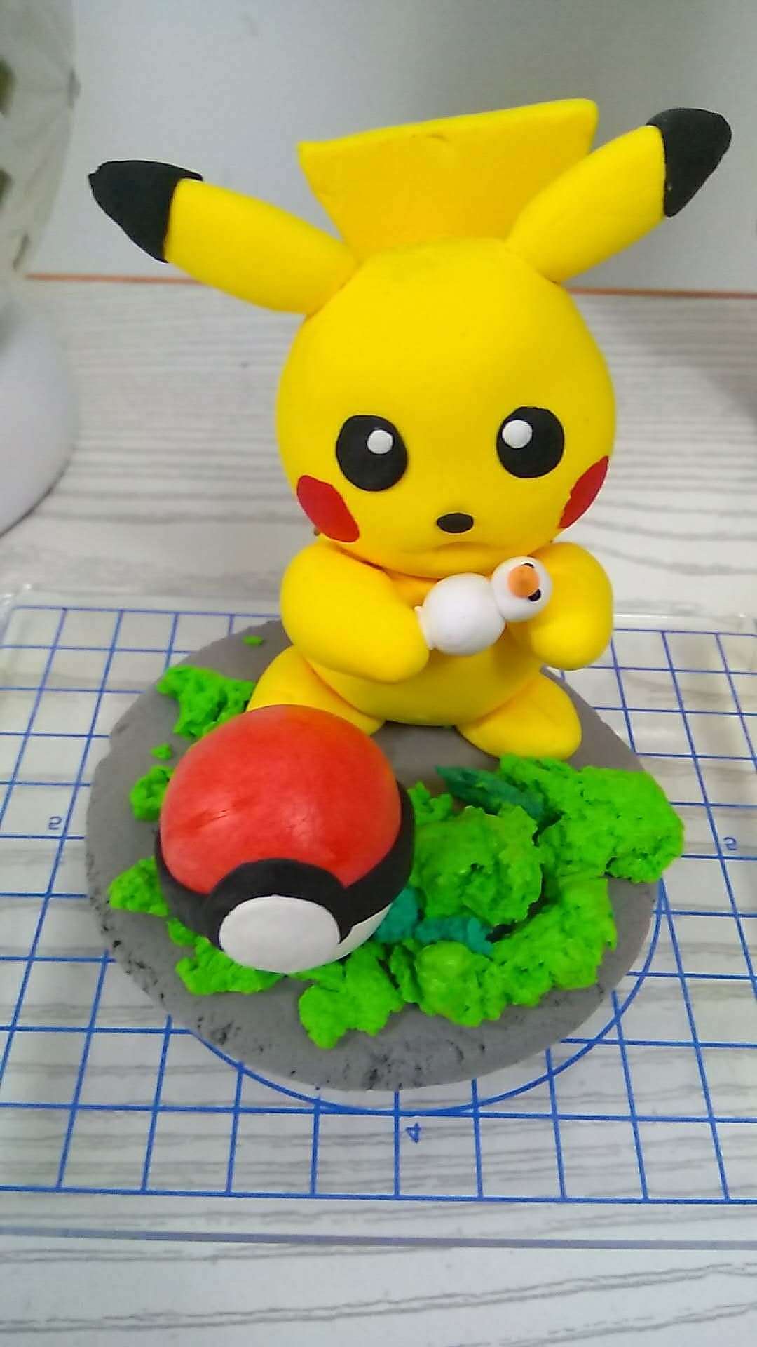 我捏的粘土作品