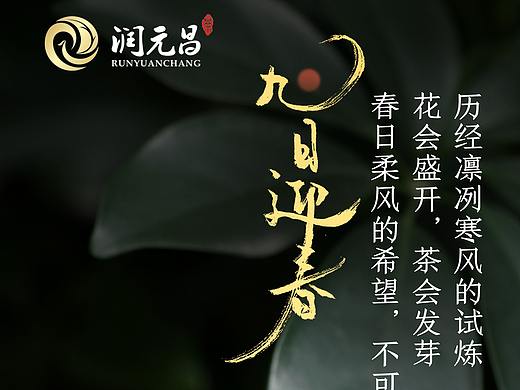 拍摄产品制作海报-手写体