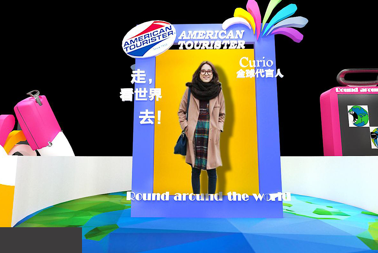 某箱包品牌全国巡展 DP设计（图ZNzg2MDI4Njg=） - 展陈设计 - 站酷设计师王面条原创素材 - 站酷ZCOOL