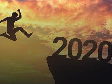 【动态】2020企业大气简约年终工作汇报PPT模板