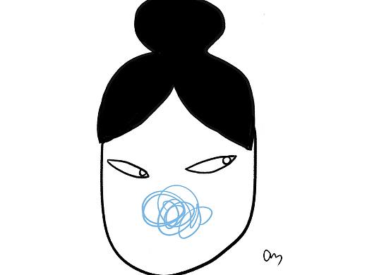 管住自己的嘴（个人主页-ZMzE2MzYwNDg=） - 商业插画 - 站酷设计师MengYu不困原创素材 - 站酷ZCOOL