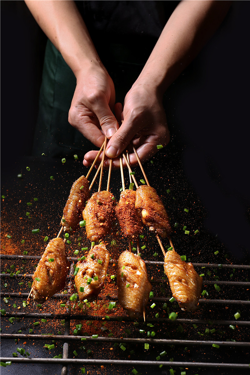 传统烧烤美食摄影拍摄法vs新型美食摄影法美食图片
