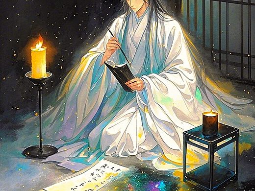 堪图画｜孤灯夜夜写清愁