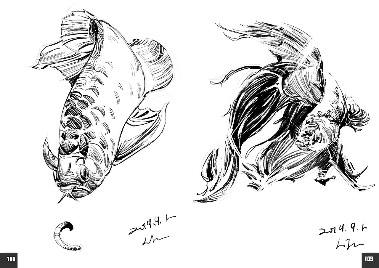 2019速写簿（图ZMTkyODg0MTA0） - 绘画 - 站酷设计师半岛酒徒原创素材 - 站酷ZCOOL