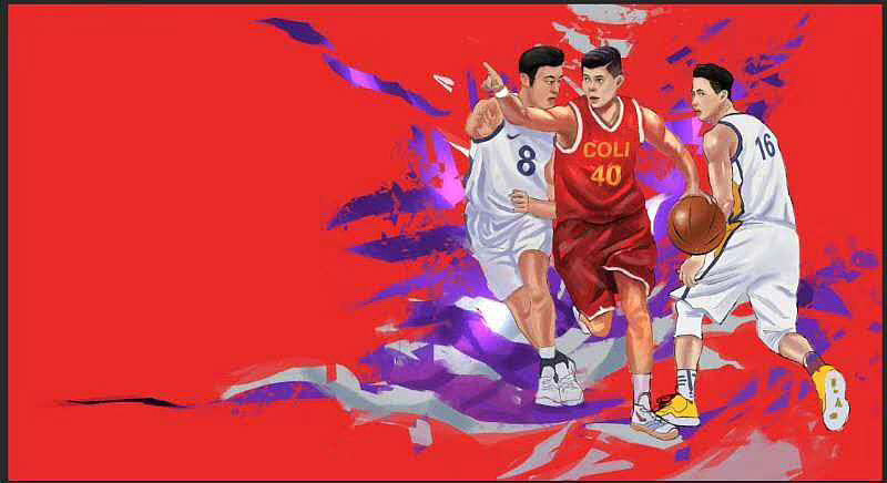 中海地产主题插画