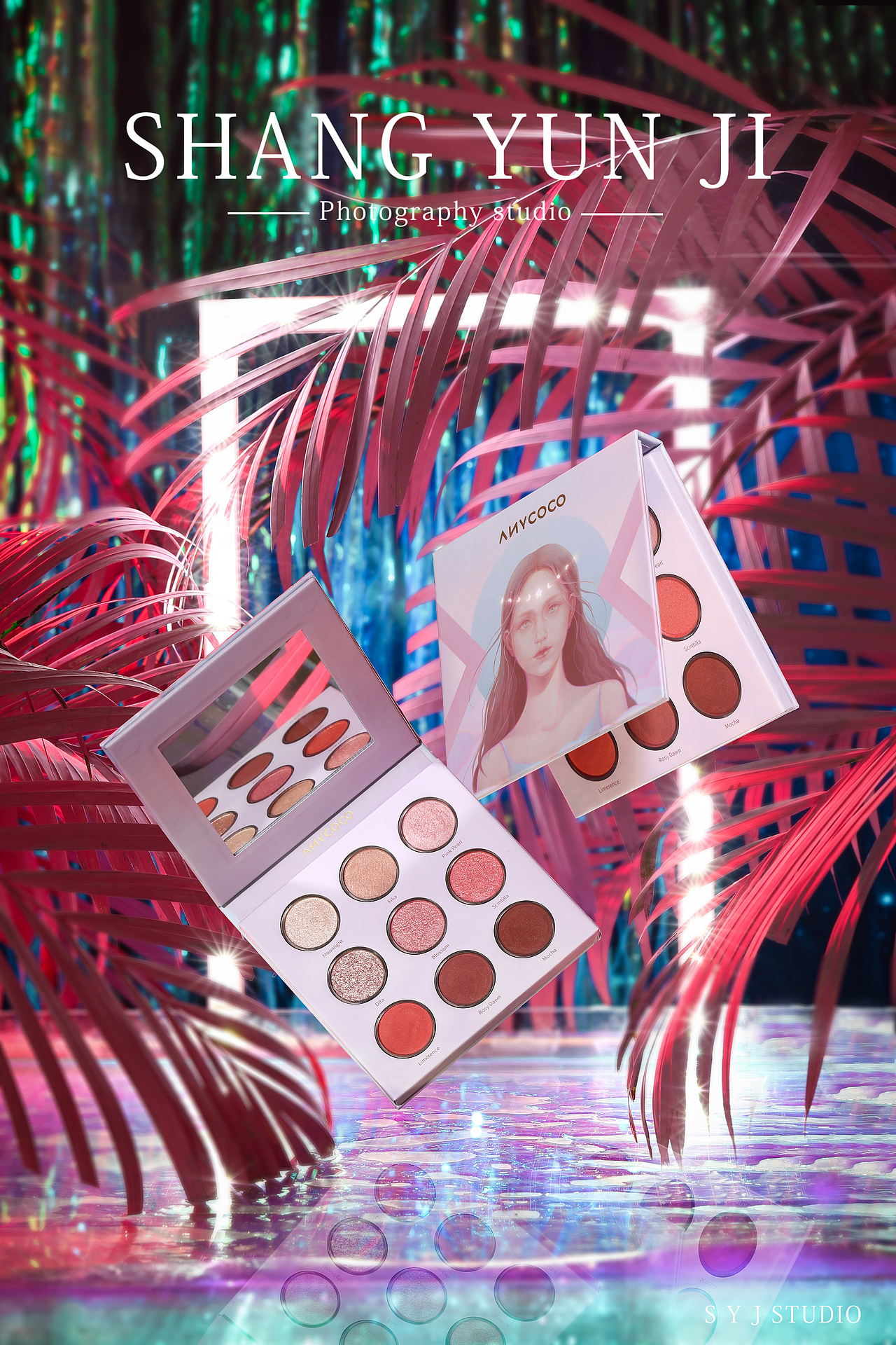 ANYCOCO眼影 高光拍摄X尚雲集摄影工作室
