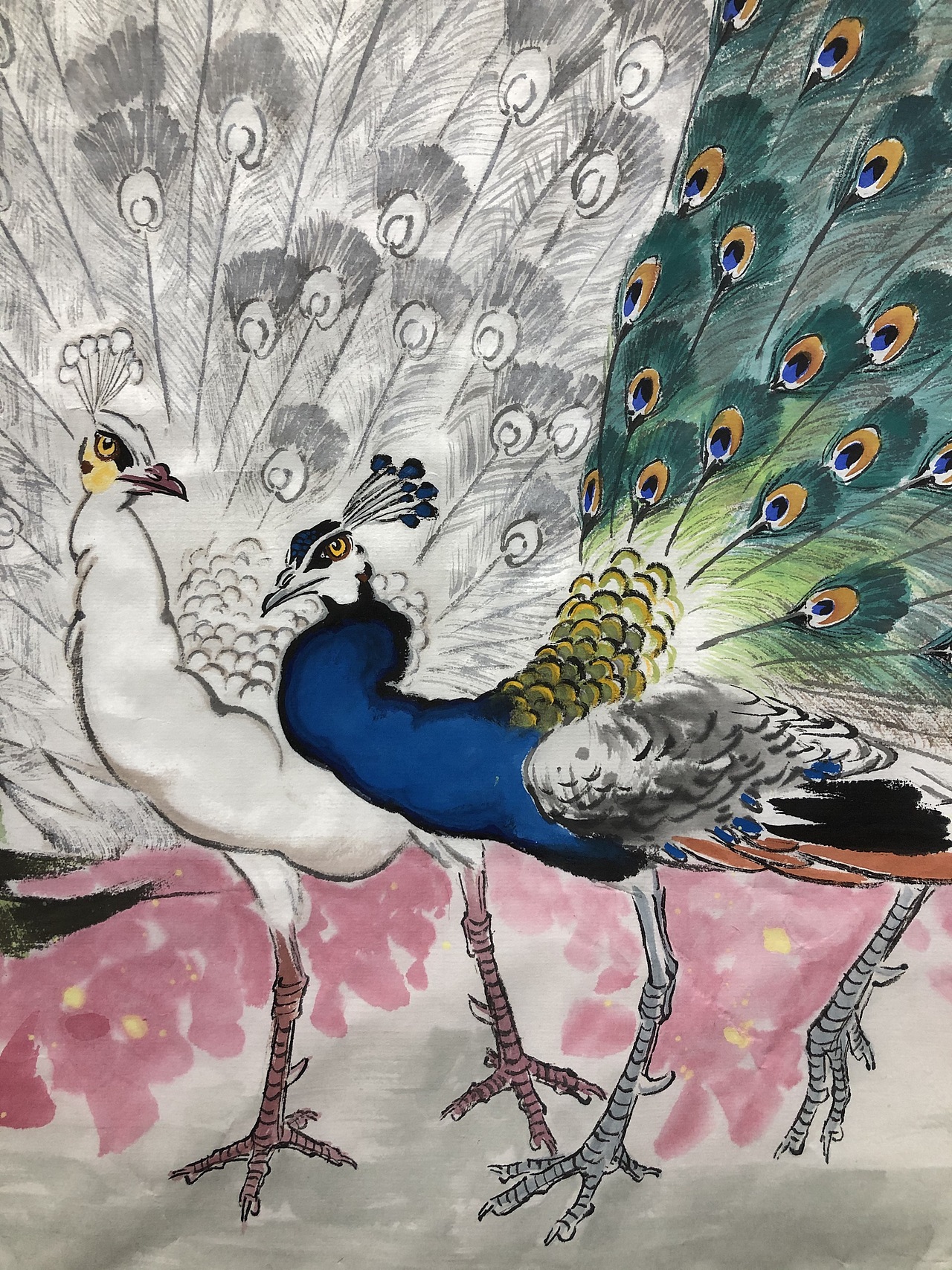 清风摇翠满园春|纯艺术|绘画|ms书生_0923_原创作品-站酷zcool