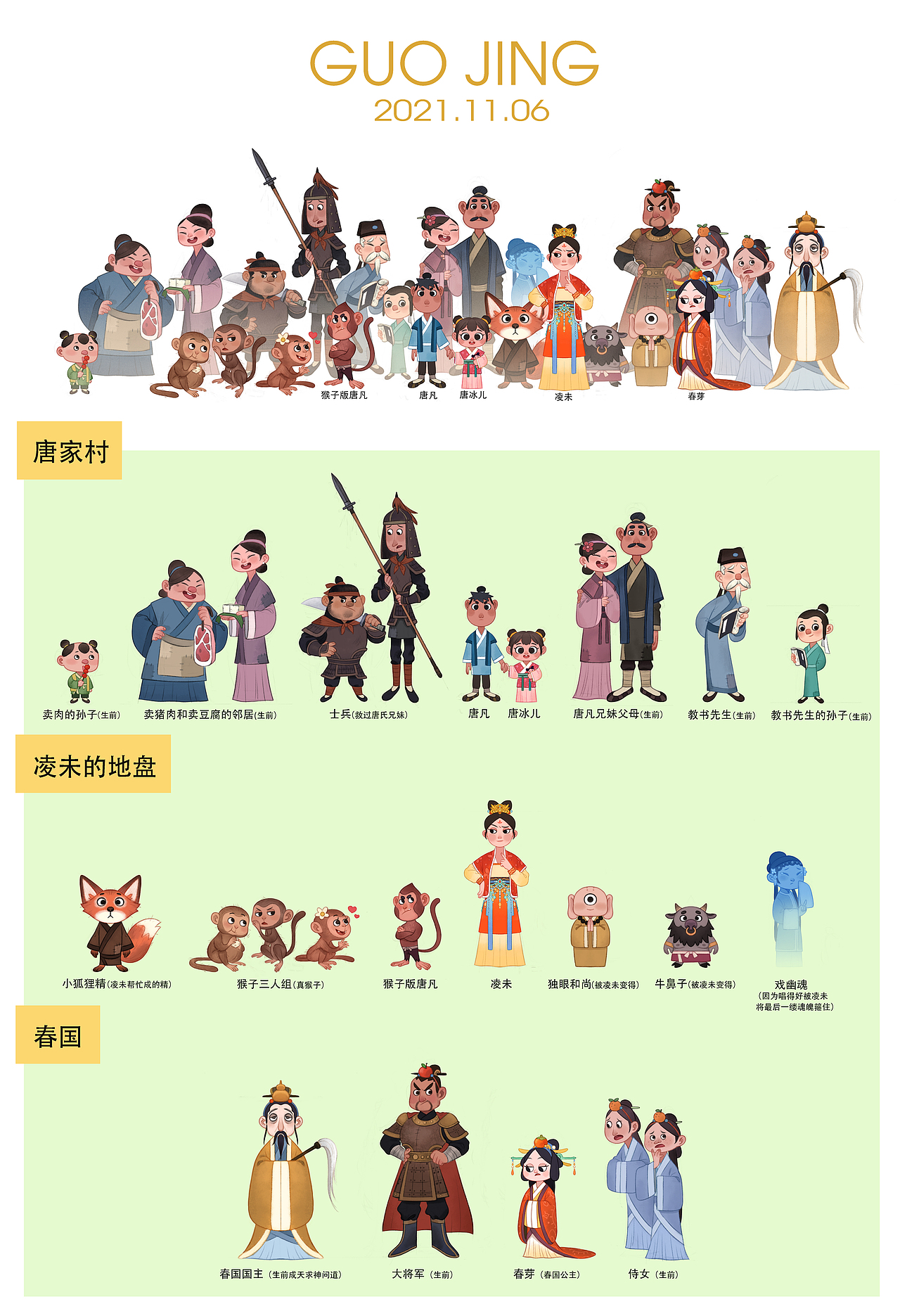 角色设计（图ZMjc2NjY5NTEy） - 概念设定 - 站酷设计师GUOJING12138原创素材 - 站酷ZCOOL