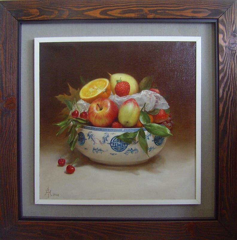 董航静物油画作品欣赏