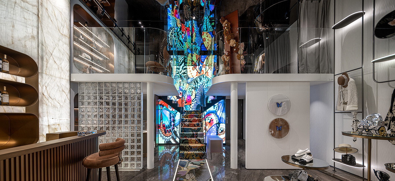 地产｜华润万象城商铺网红直播风样板间-昆明（图ZMjg1MTIyNjg4） - 环境/建筑摄影 - 站酷设计师叫我Kevin好了原创素材 - 站酷ZCOOL