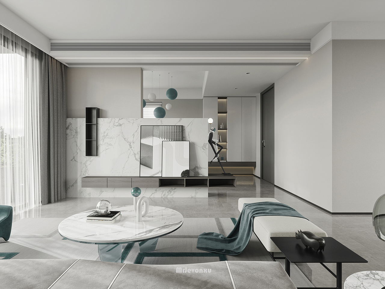 现代-简约（翠绿）（图ZMjY5Nzk5Nzg4） - 家装设计 - 站酷设计师Mr丶麋鹿原创素材 - 站酷ZCOOL