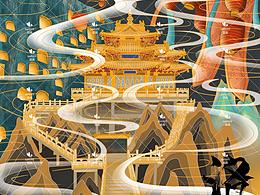 國風(fēng)插畫 | 神都洛陽