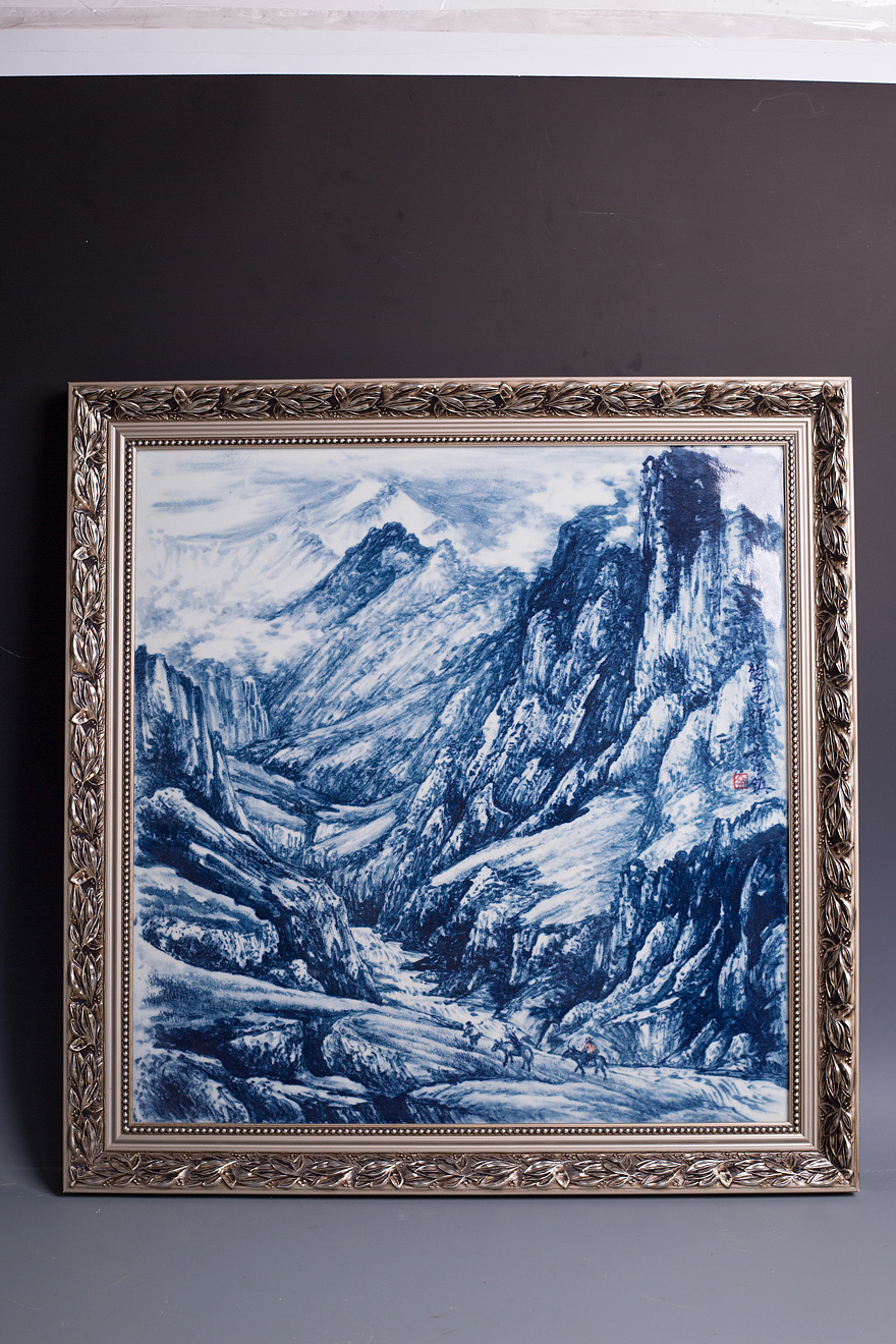 油彩陶瓷艺术馆创始人常炳华获奖作品 2016春季拍卖会瓷板画系列欣赏