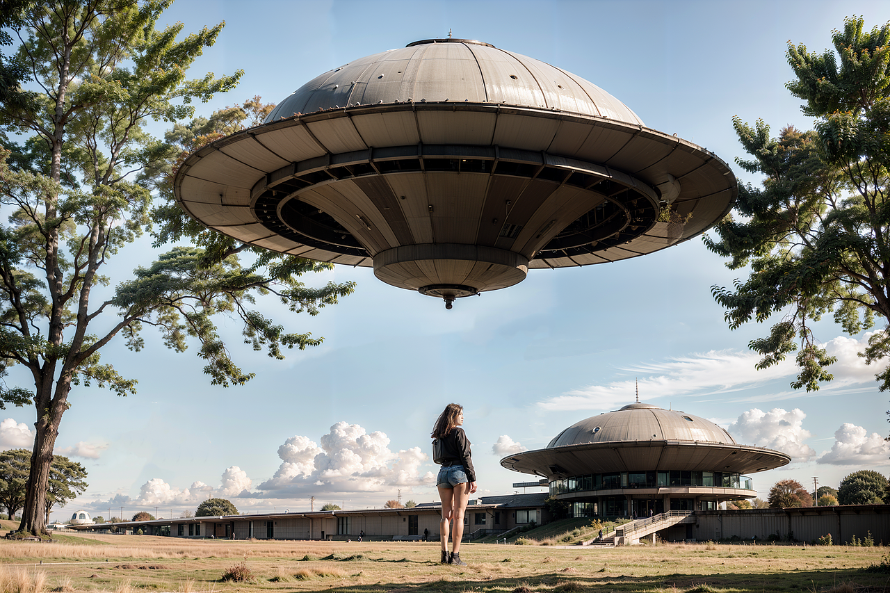 AI生成 UFO（图ZMzUzMzAzNzY0） - 概念设定 - 站酷设计师奔五的李李原创素材 - 站酷ZCOOL
