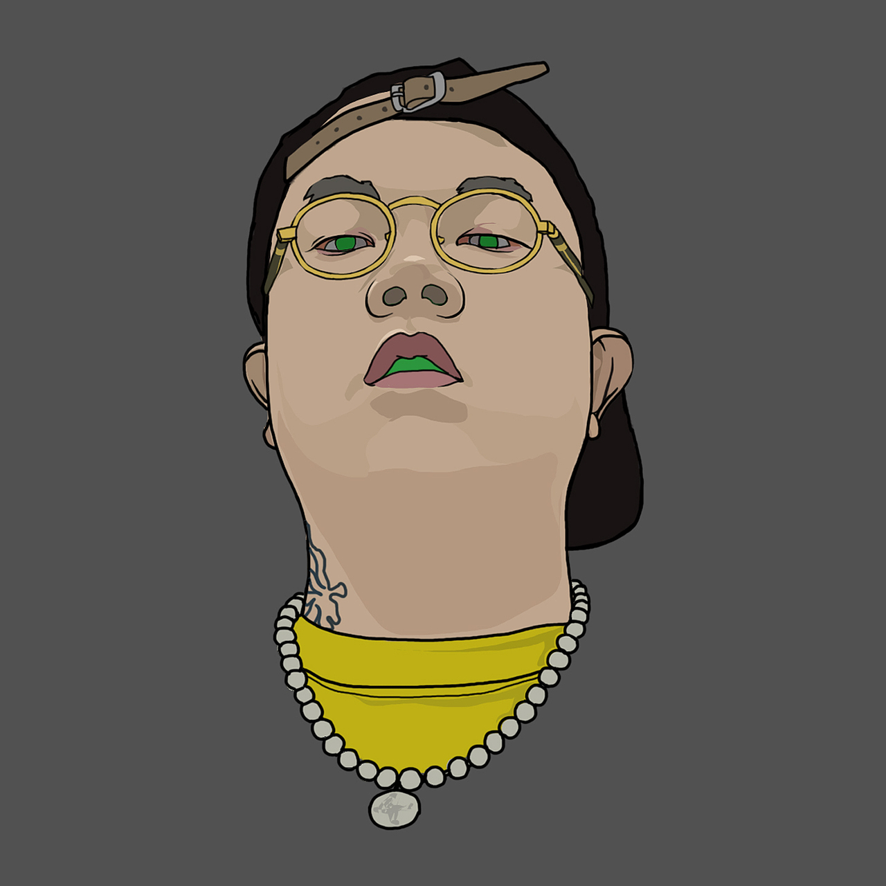 rapper插画头像合集