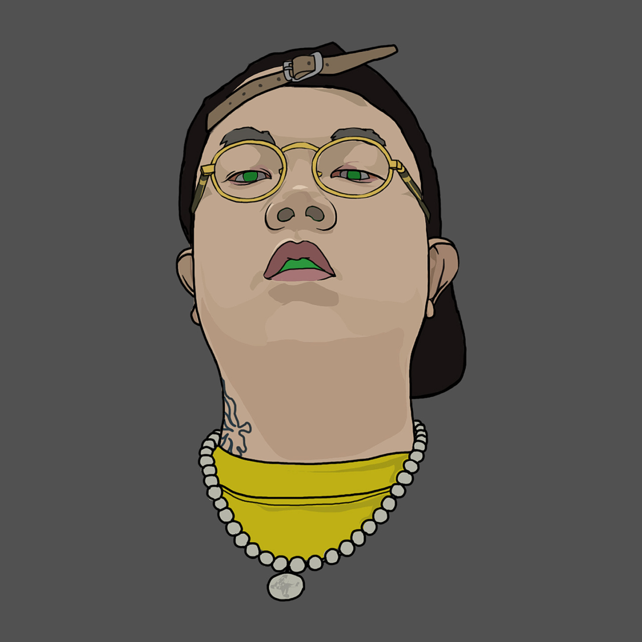 rapper插画头像合集