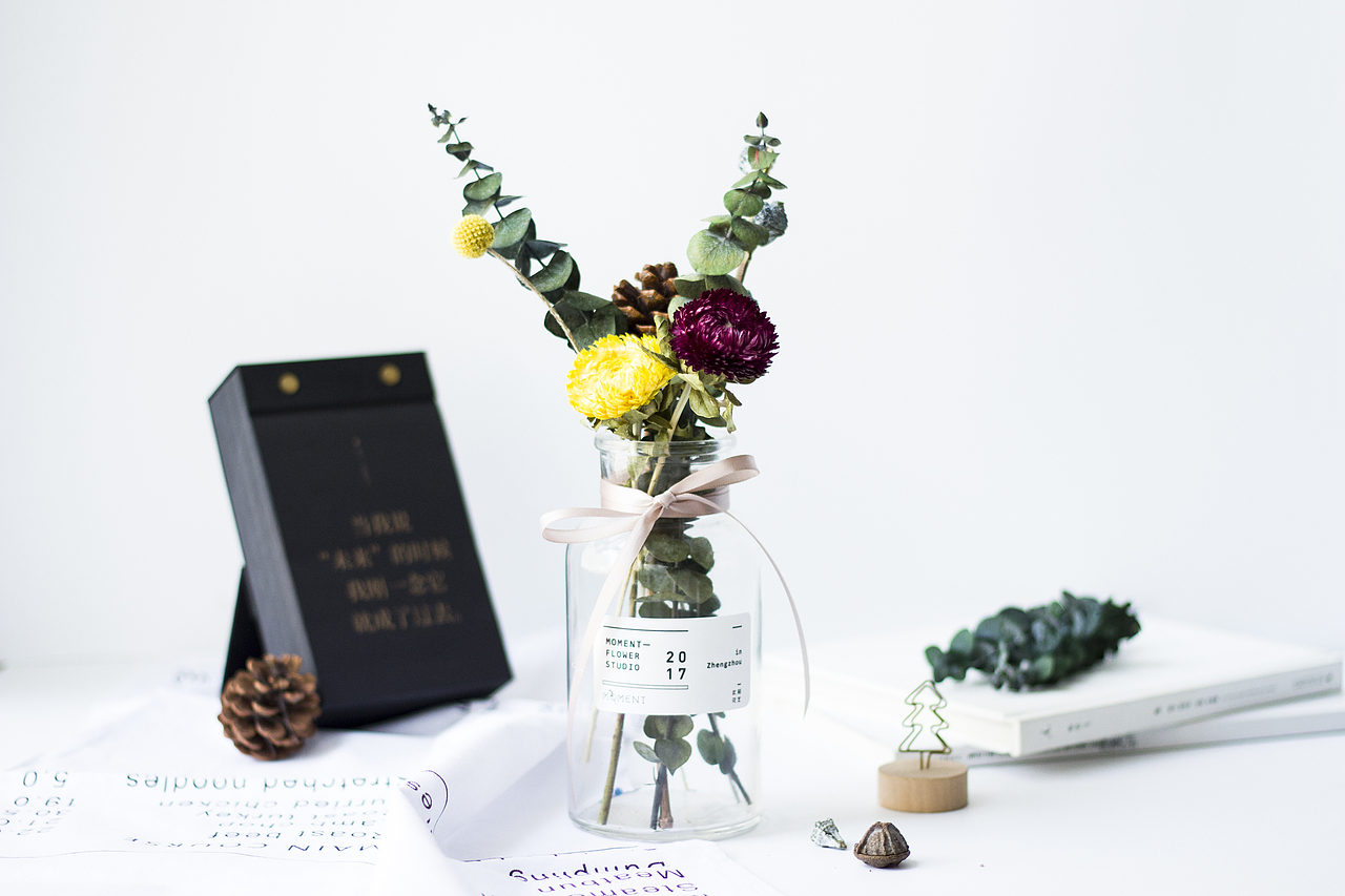 花艺手作--干花插花作品