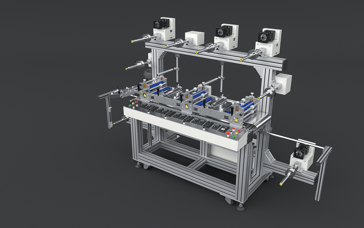 工业设备——C4D多边形建模及渲染