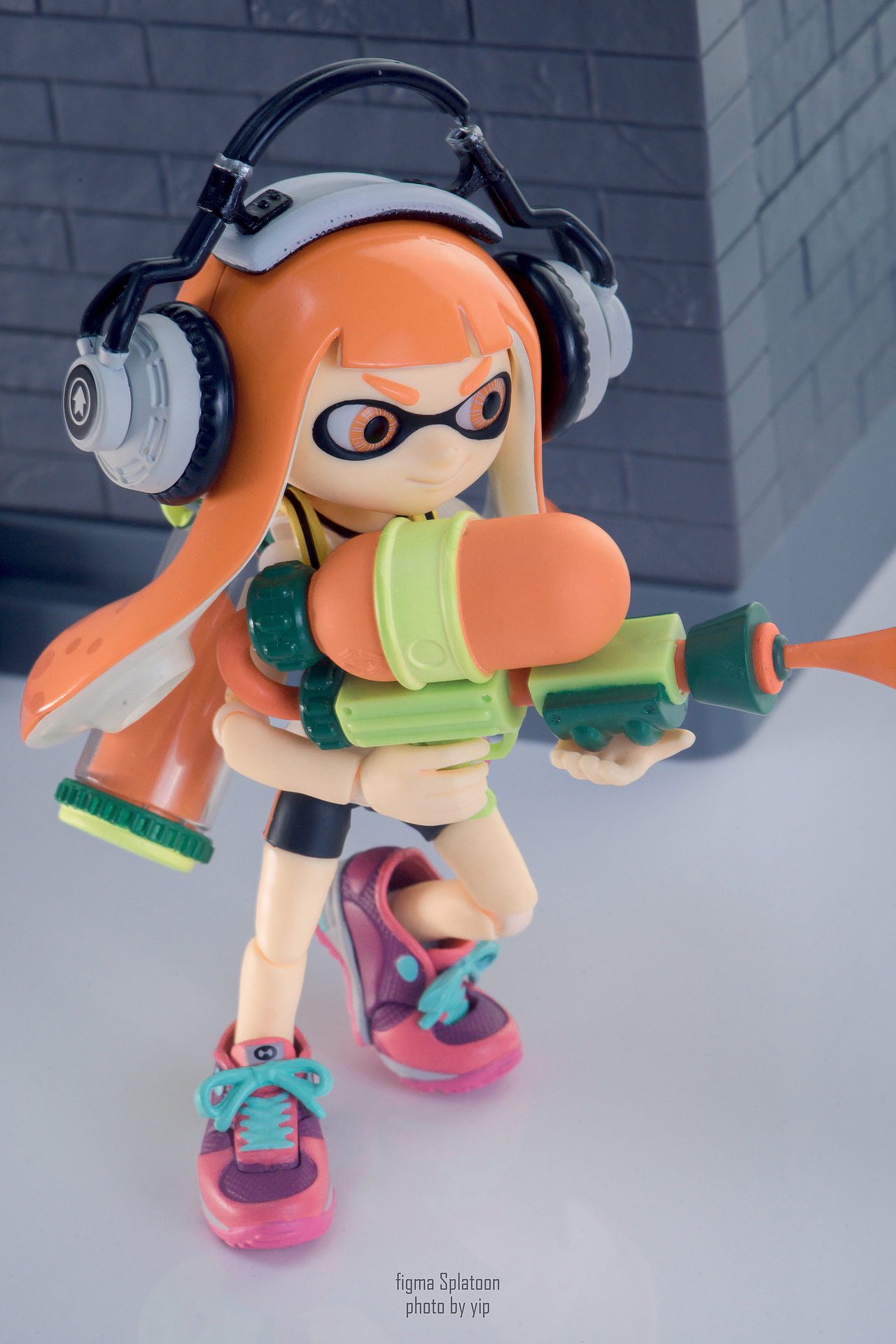 #玩具摄影#Figma Splatoon 喷射战士