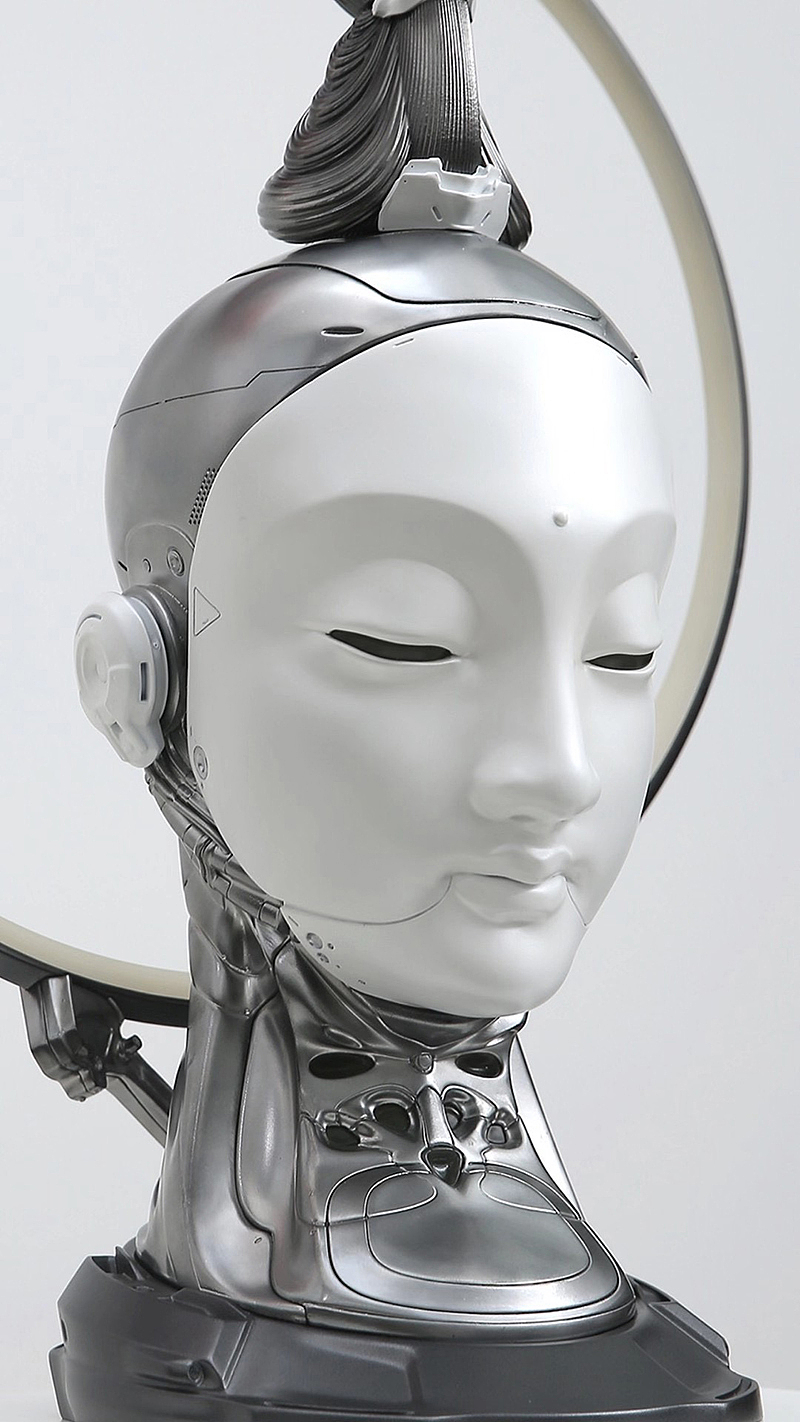 “从虚拟到现实 从仿佛到未来”—《未来仏》实体装置（图ZMjM2OTU1ODQw） - 手办/模玩 - 站酷设计师避世伯爵原创素材 - 站酷ZCOOL