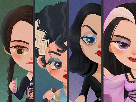 19世纪哥特女性