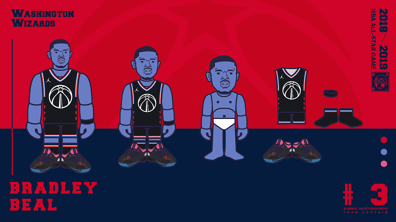 NBA ALL-STAR GAME 2019 大集合（图ZMTUxMjYyNTUy） - 创作习作 - 站酷设计师洪猙獰_原创素材 - 站酷ZCOOL