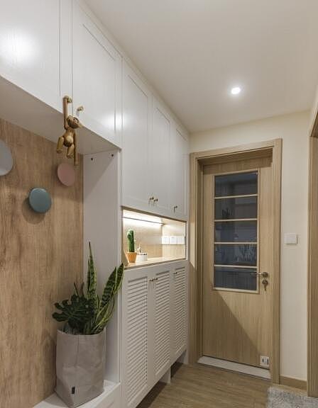 一组舒适宜家玄关设计欣赏，十八匠原创国际（图ZMTAxNjMxNDcy） - 家装设计 - 站酷设计师十八匠原创设计原创素材 - 站酷ZCOOL