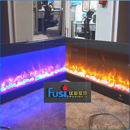 景区篝火晚会春节大庙会庆典商用伏羲电壁炉篝火盆环保