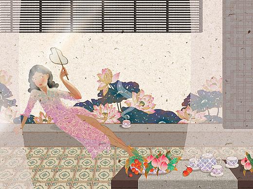 《闲暇时日》（个人主页-ZNTcwMjE3ODg=） - 艺术插画 - 站酷设计师王伟健健健原创素材 - 站酷ZCOOL