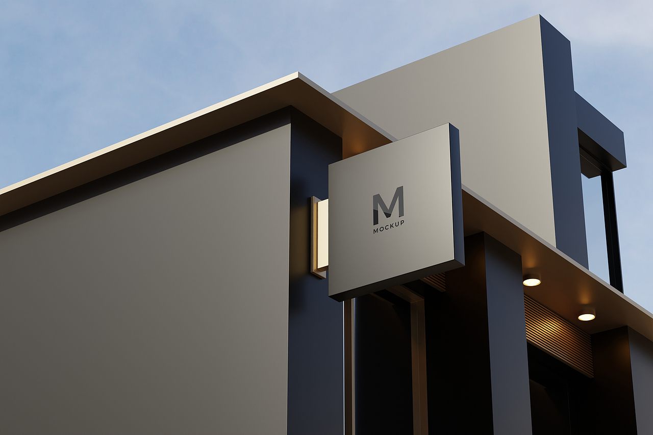 户外logo样机系列