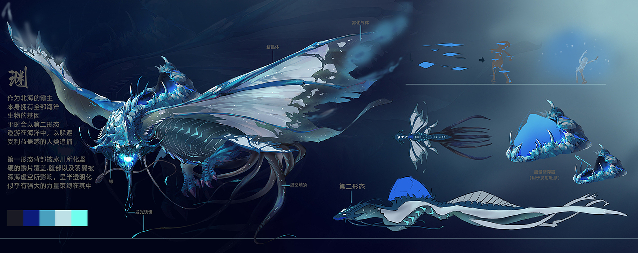 渊（图ZMzQ3NTIwNjI0） - 游戏原画 - 站酷设计师谢毛啊原创素材 - 站酷ZCOOL