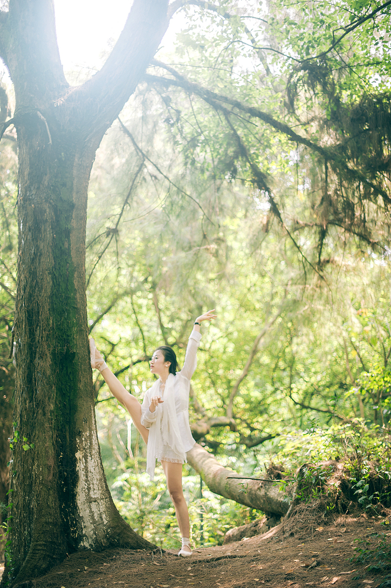 森林里的舞精灵.（图ZNTYwODU1NTI=） - 人像摄影 - 站酷设计师Ming杨原创素材 - 站酷ZCOOL