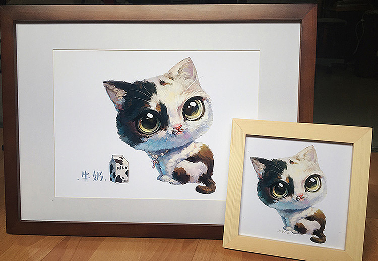 【萌宠by雪娃娃】奶牛猫“牛奶”